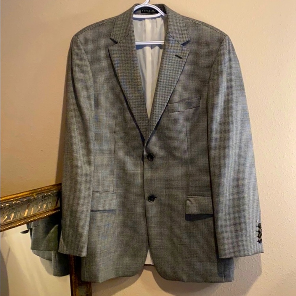Hugo Boss Checked Blazer Suit Jacket 40